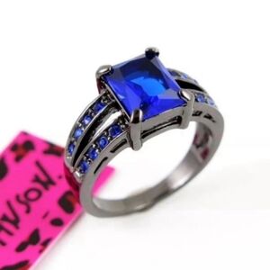 New With Tags Blue Gemstone Ring